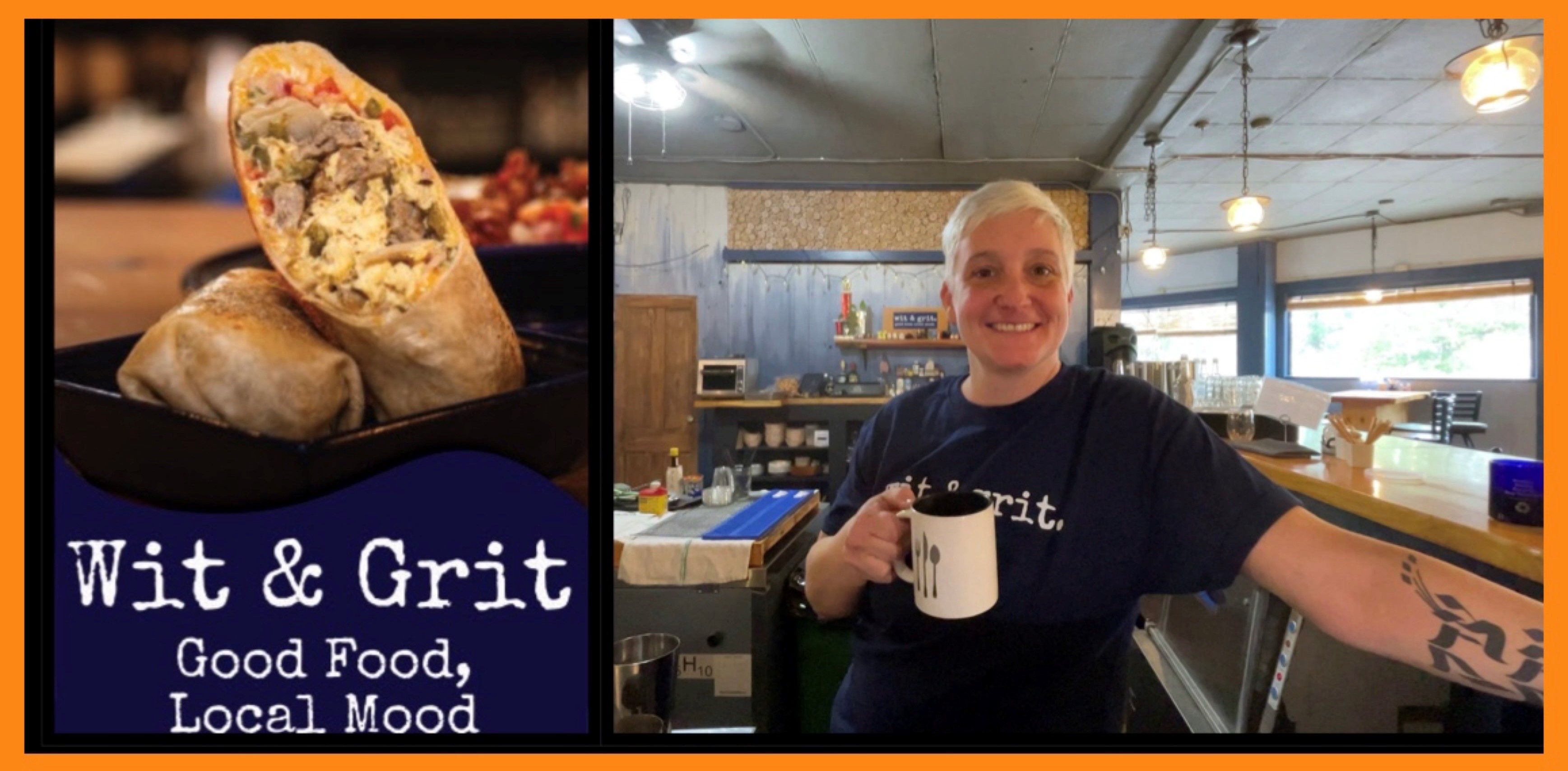 woman holding coffee