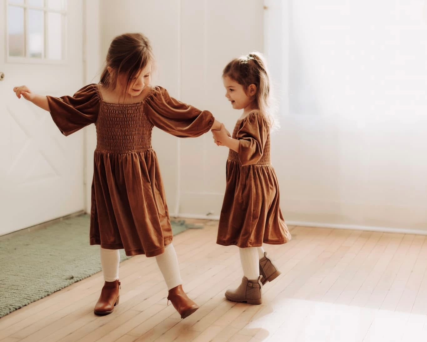 dancing children