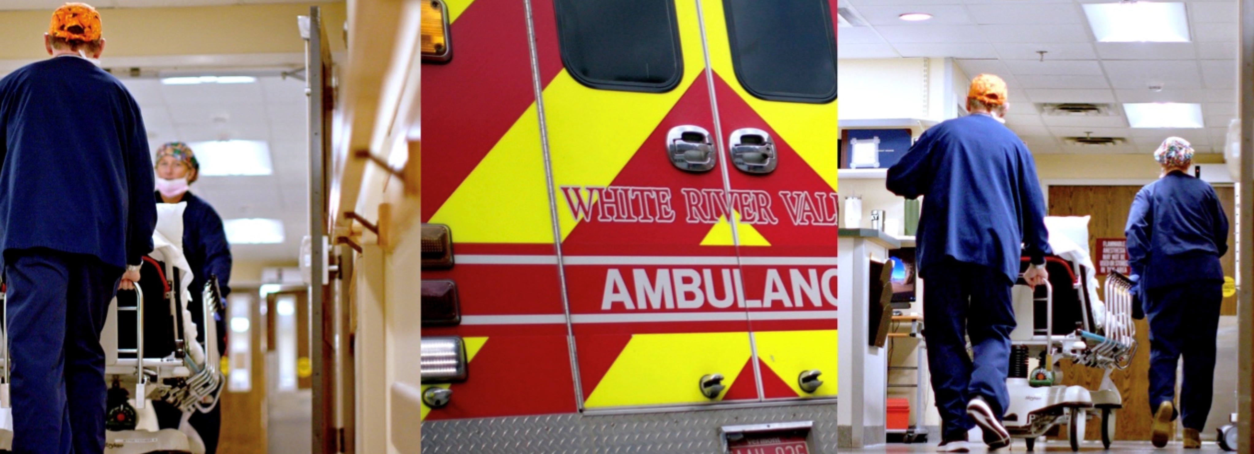 emergency room and ambulance
